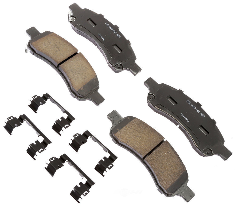 ACDelco Professional Durastop 17D1169CHF1 Disc Brake Pad Set