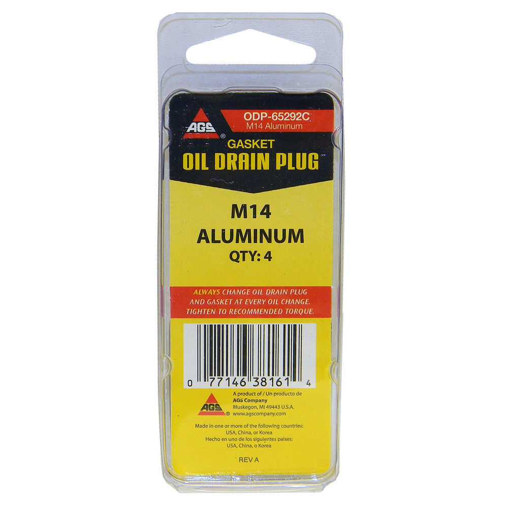 AGS Company ODP-65292C Engine Oil Drain Plug Gasket
