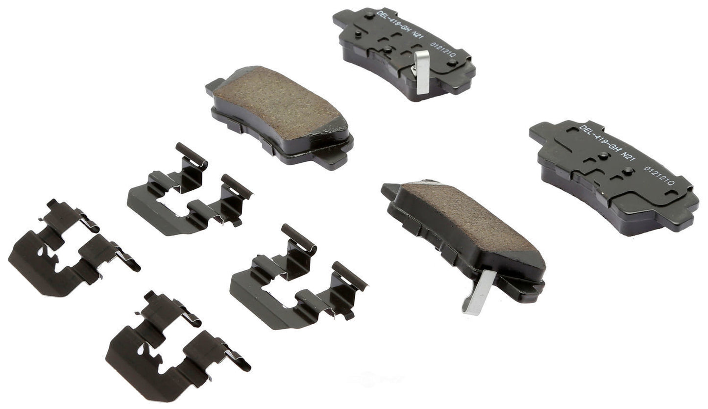 ACDelco Professional Durastop 17D1544CHF1 Disc Brake Pad Set