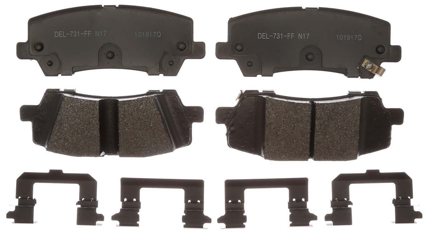ACDelco Professional Durastop 17D1810MH Disc Brake Pad Set