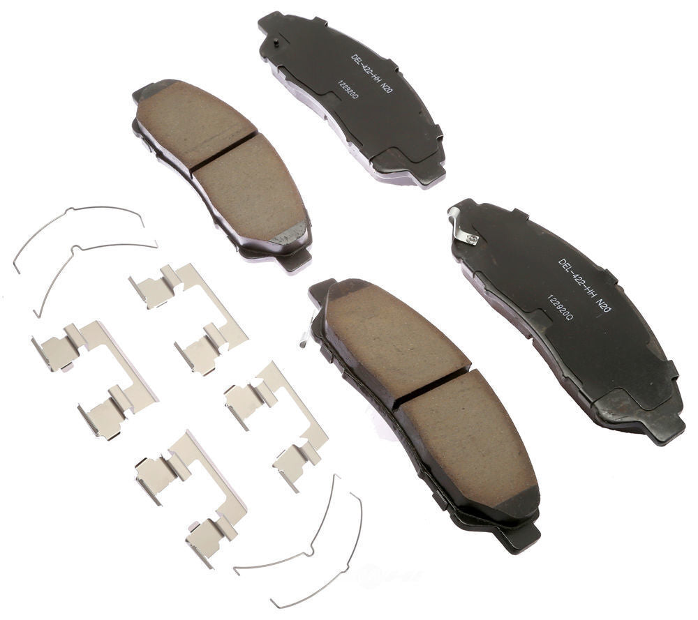 ACDelco Professional Durastop 17D1280CHF1 Disc Brake Pad Set