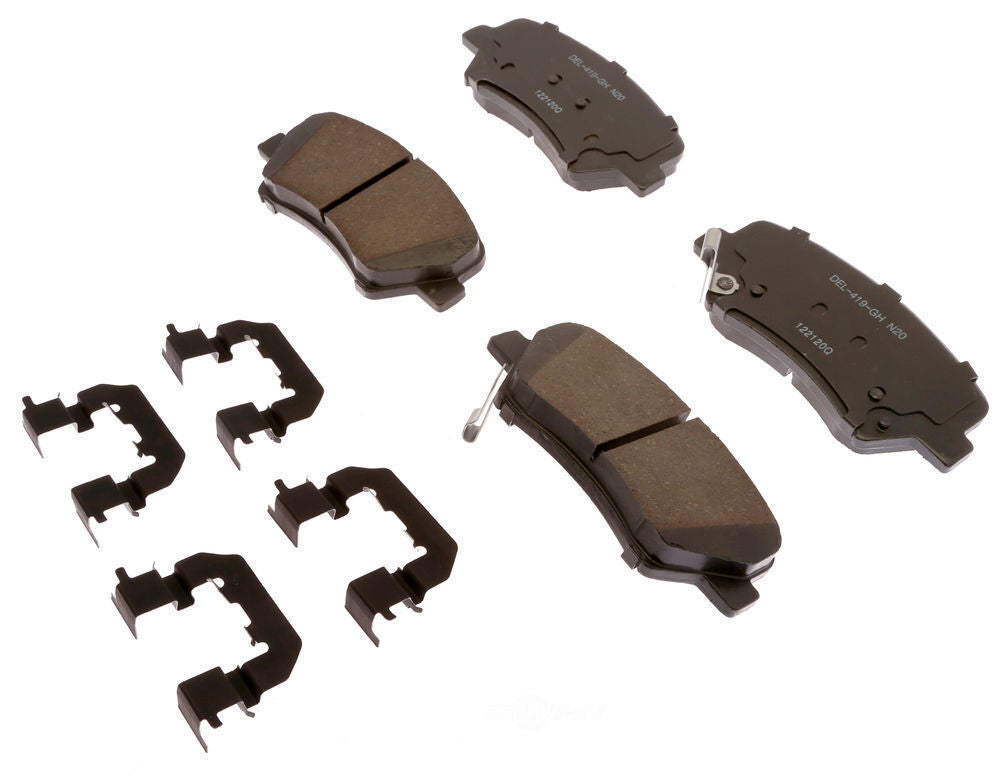 ACDelco Professional Durastop 17D1543CHF1 Disc Brake Pad Set