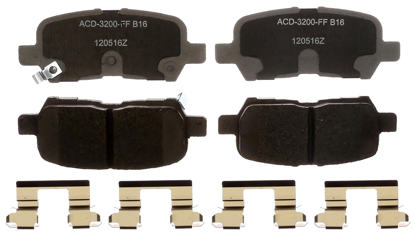 ACDelco Advantage 14D999CHF1 Disc Brake Pad Set