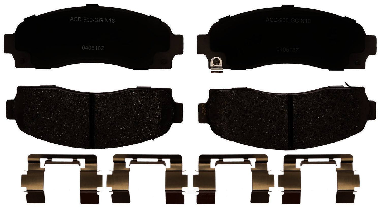ACDelco Advantage 14D913CHF1 Disc Brake Pad Set