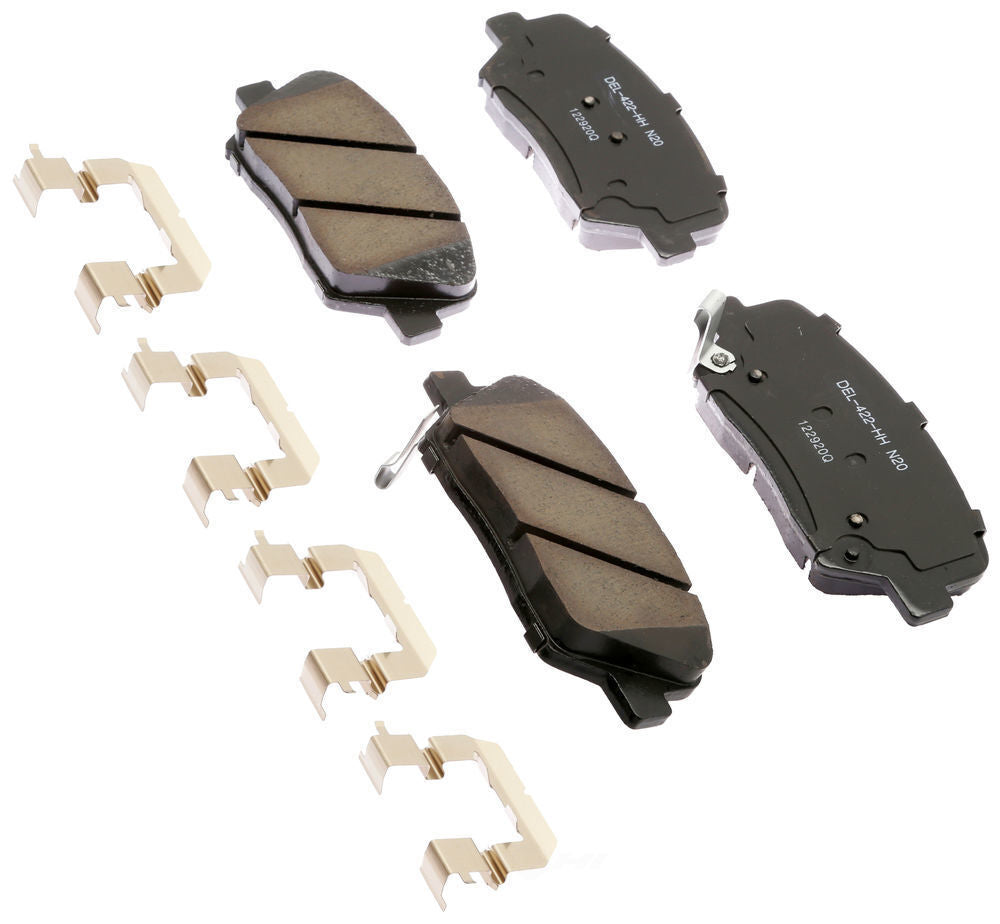 ACDelco Professional Durastop 17D1432CHF1 Disc Brake Pad Set