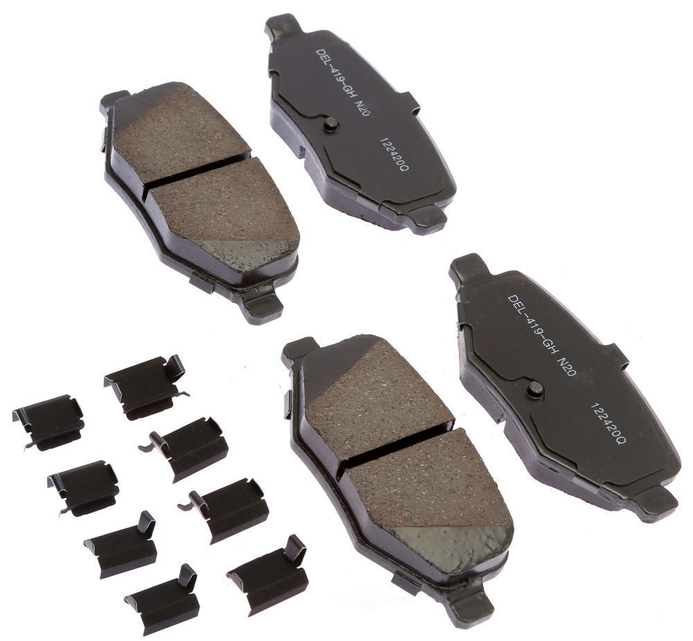 ACDelco Professional Durastop 17D1377CHF1 Disc Brake Pad Set