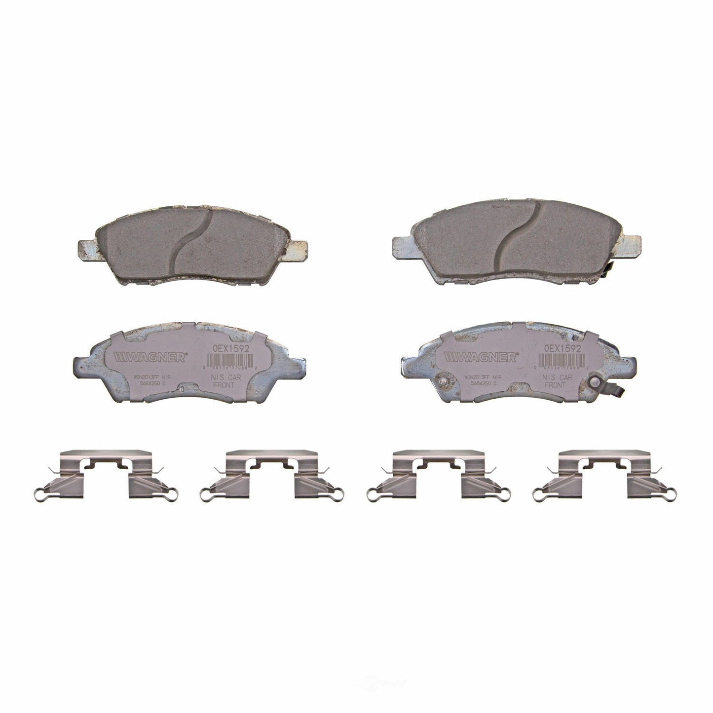 Wagner OEX1592 Disc Brake Pad Set