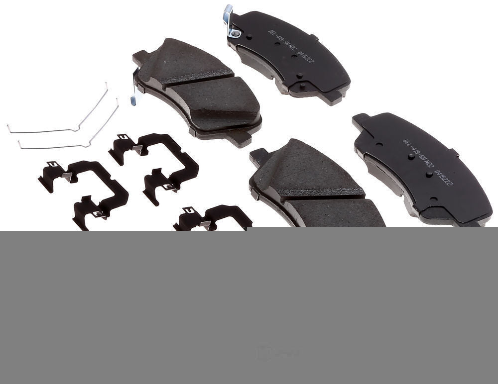ACDelco Professional Durastop 17D2190CH Disc Brake Pad Set