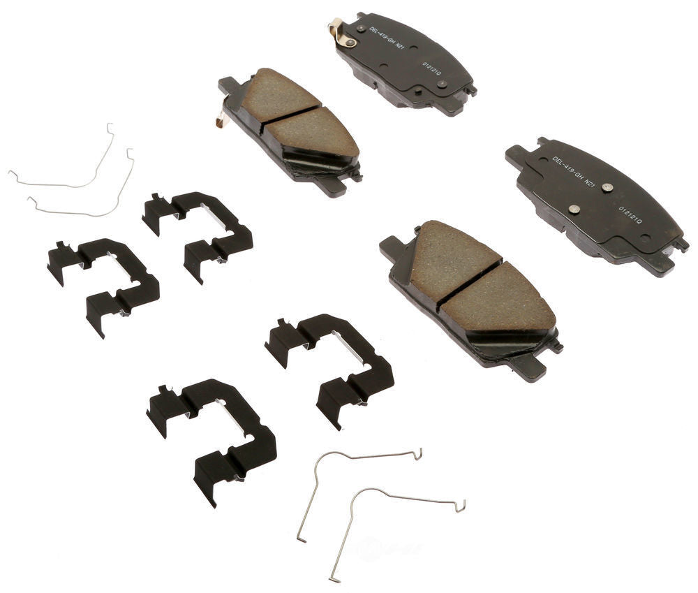 ACDelco Professional Durastop 17D1913CHF1 Disc Brake Pad Set