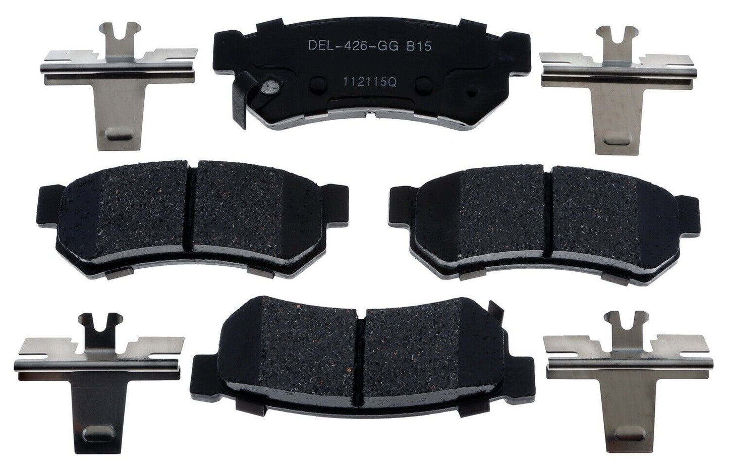 ACDelco Professional Durastop 17D1739CH Disc Brake Pad Set