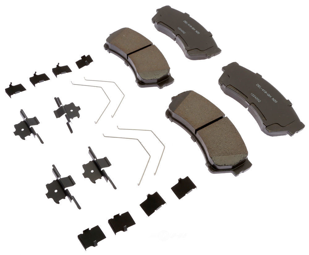ACDelco Professional Durastop 17D1164CHF1 Disc Brake Pad Set