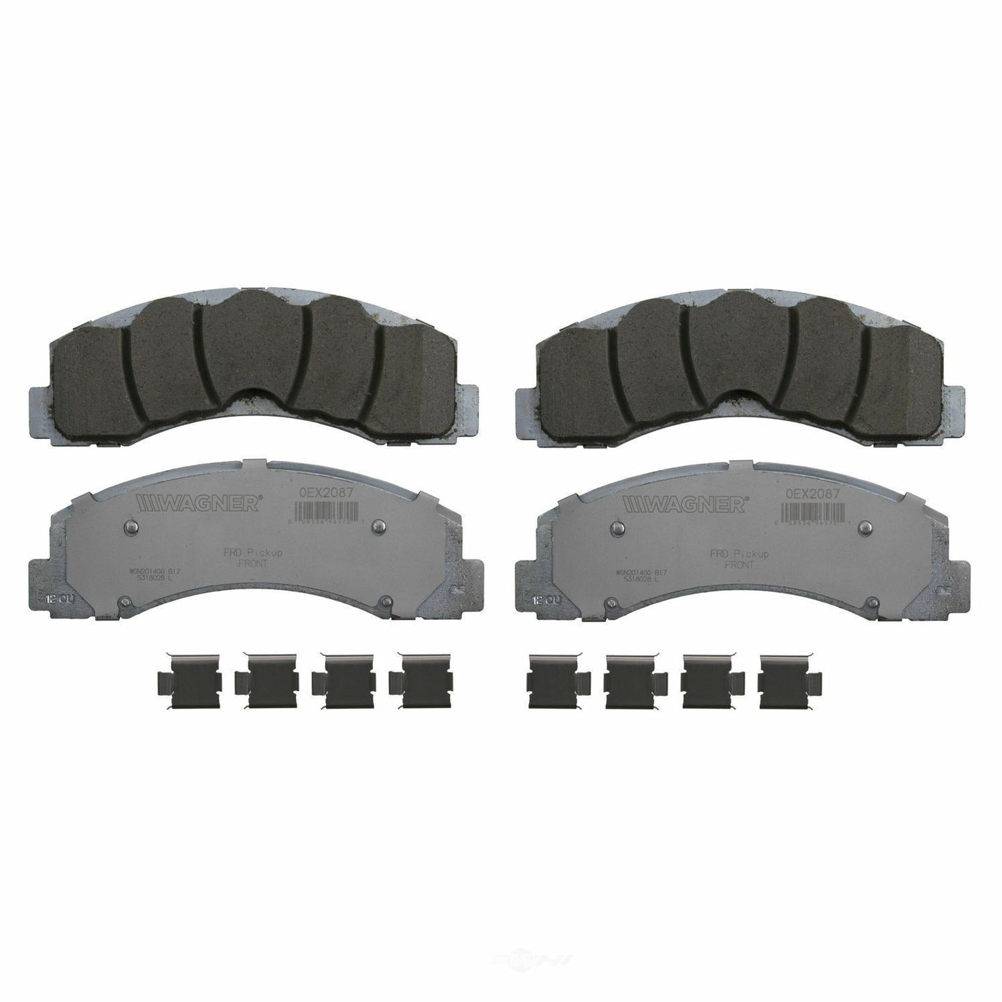 Wagner OEX2087 Disc Brake Pad Set