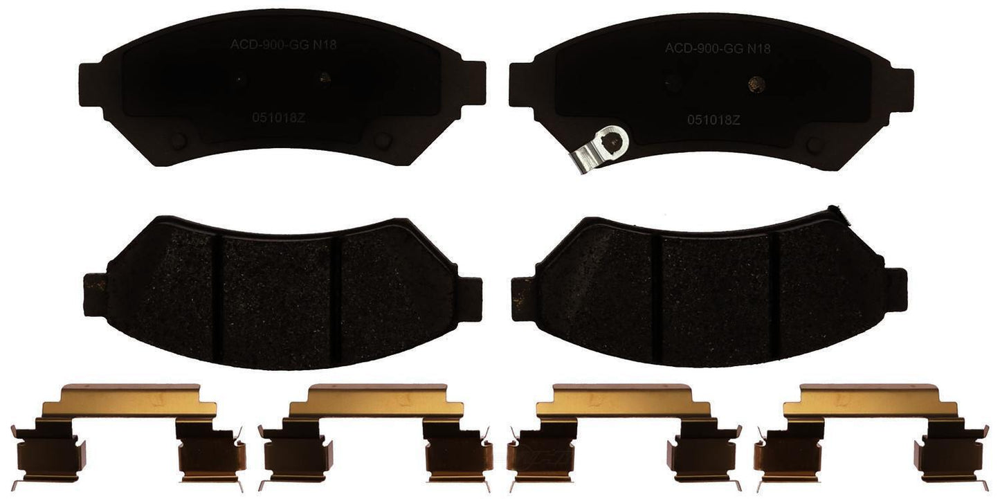 ACDelco Advantage 14D1075CHF1 Disc Brake Pad Set