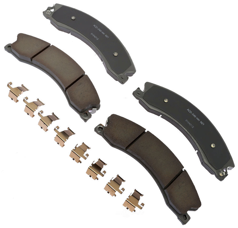 ACDelco Advantage 14D1411CHF1 Disc Brake Pad Set