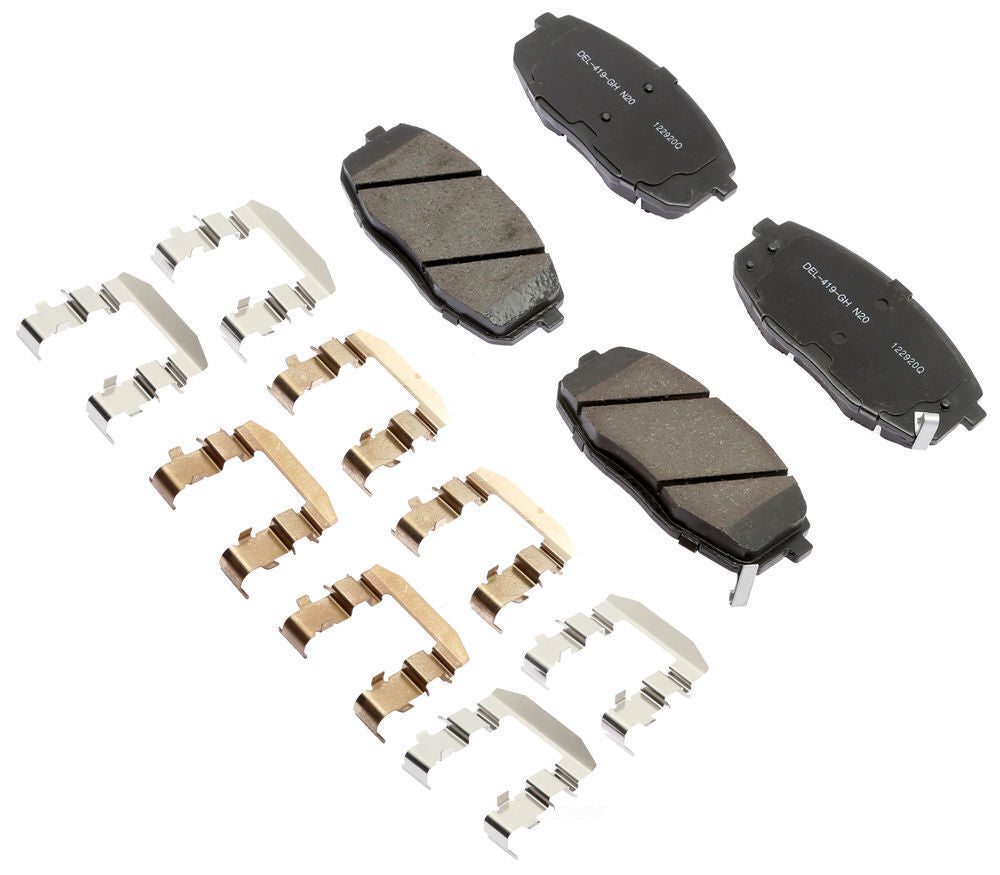 ACDelco Professional Durastop 17D1397CHF1 Disc Brake Pad Set