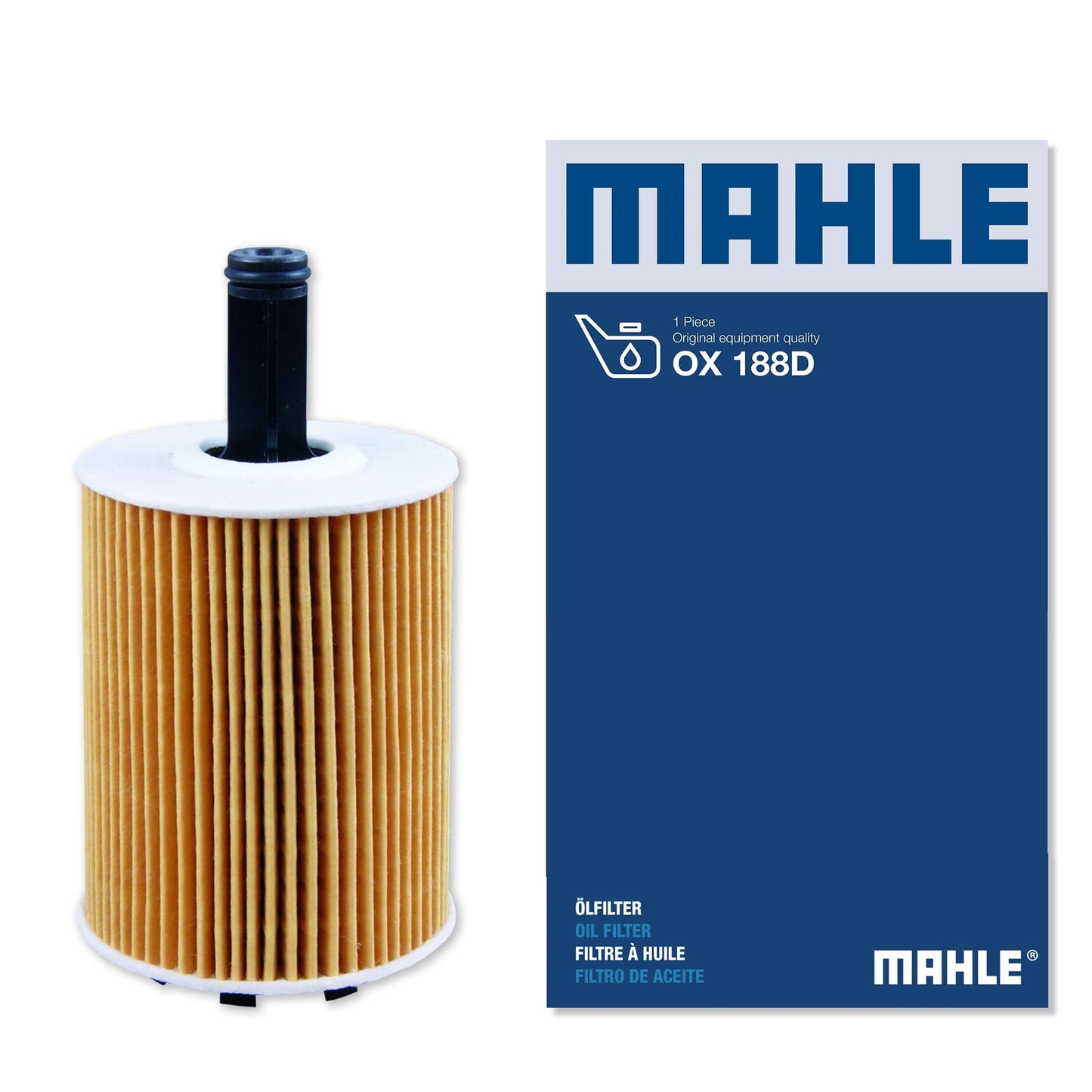 Filtro de aceite de motor Mahle OX 188D