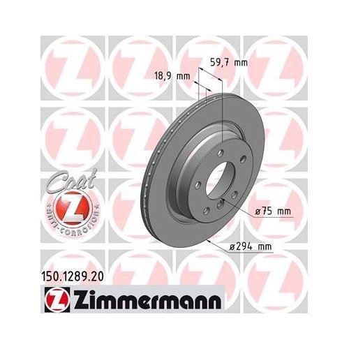Zimmermann 150128920 (Pack of 2)