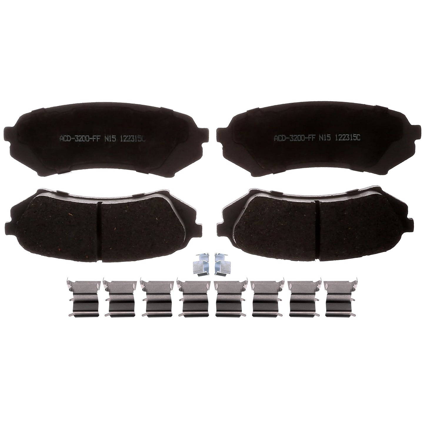 ACDelco Advantage 14D773CH Jeu de plaquettes de frein à disque