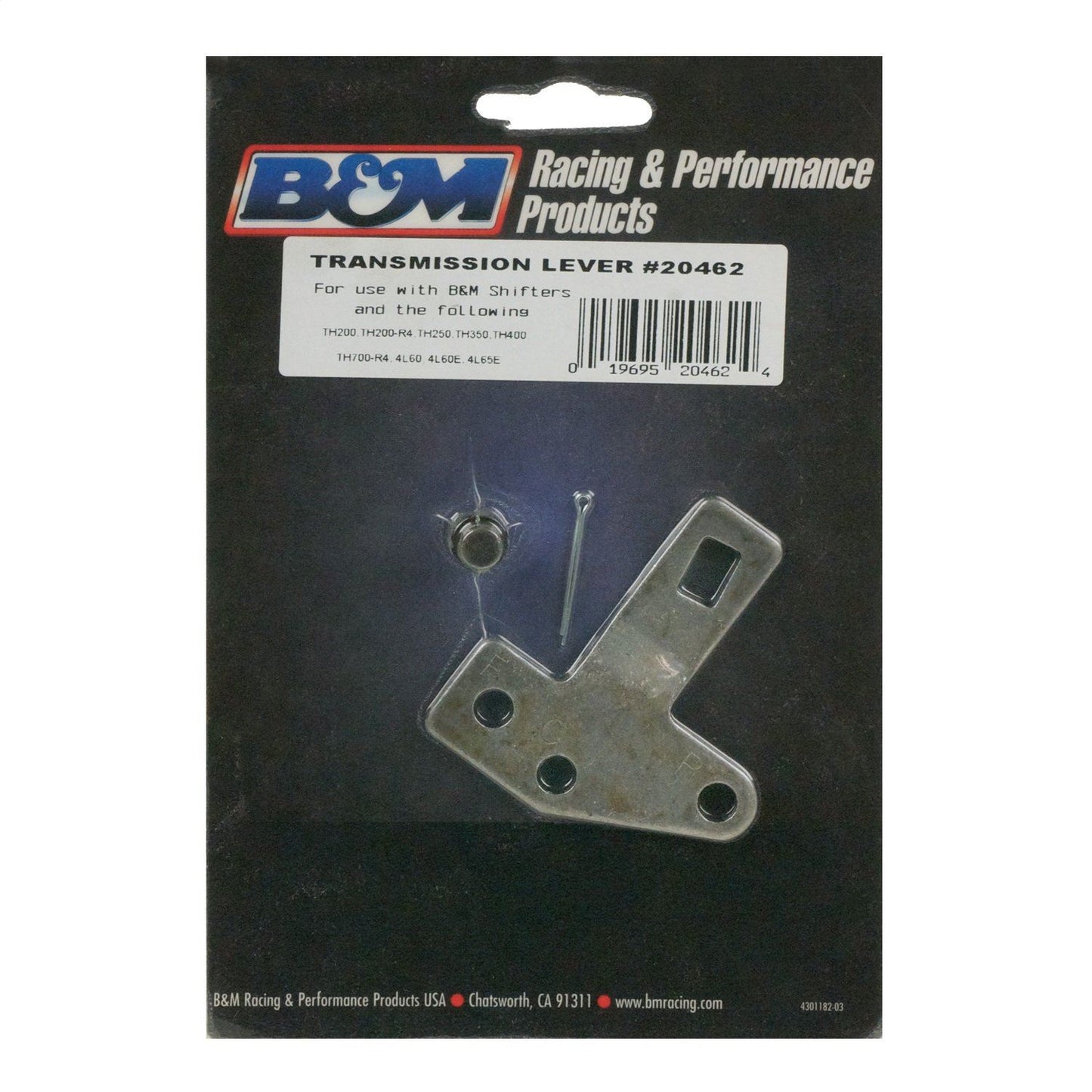 B&M 20462 Palanca de cambio de transmisión automática