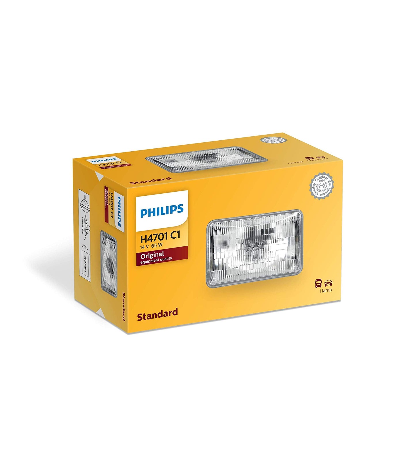 Philips H4701C1 Headlight Bulb