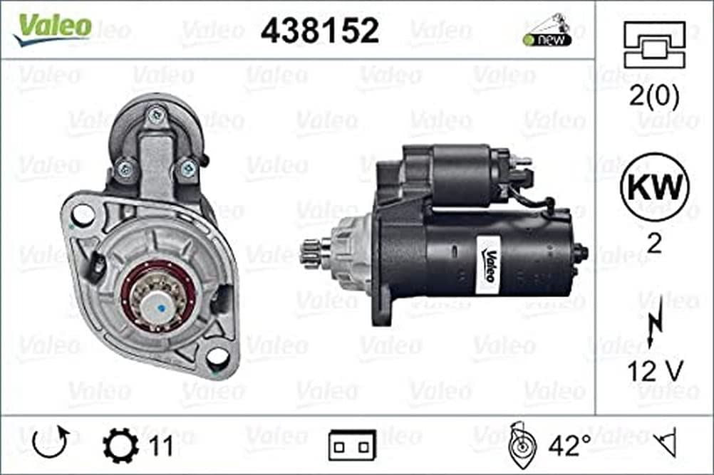 Démarreur Valeo 438152