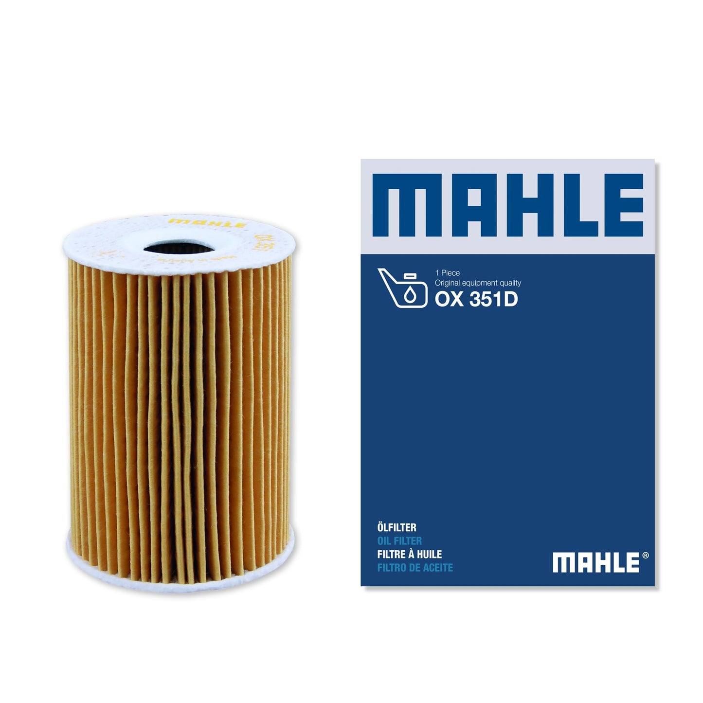 Filtro de aceite de motor Mahle OX 351D