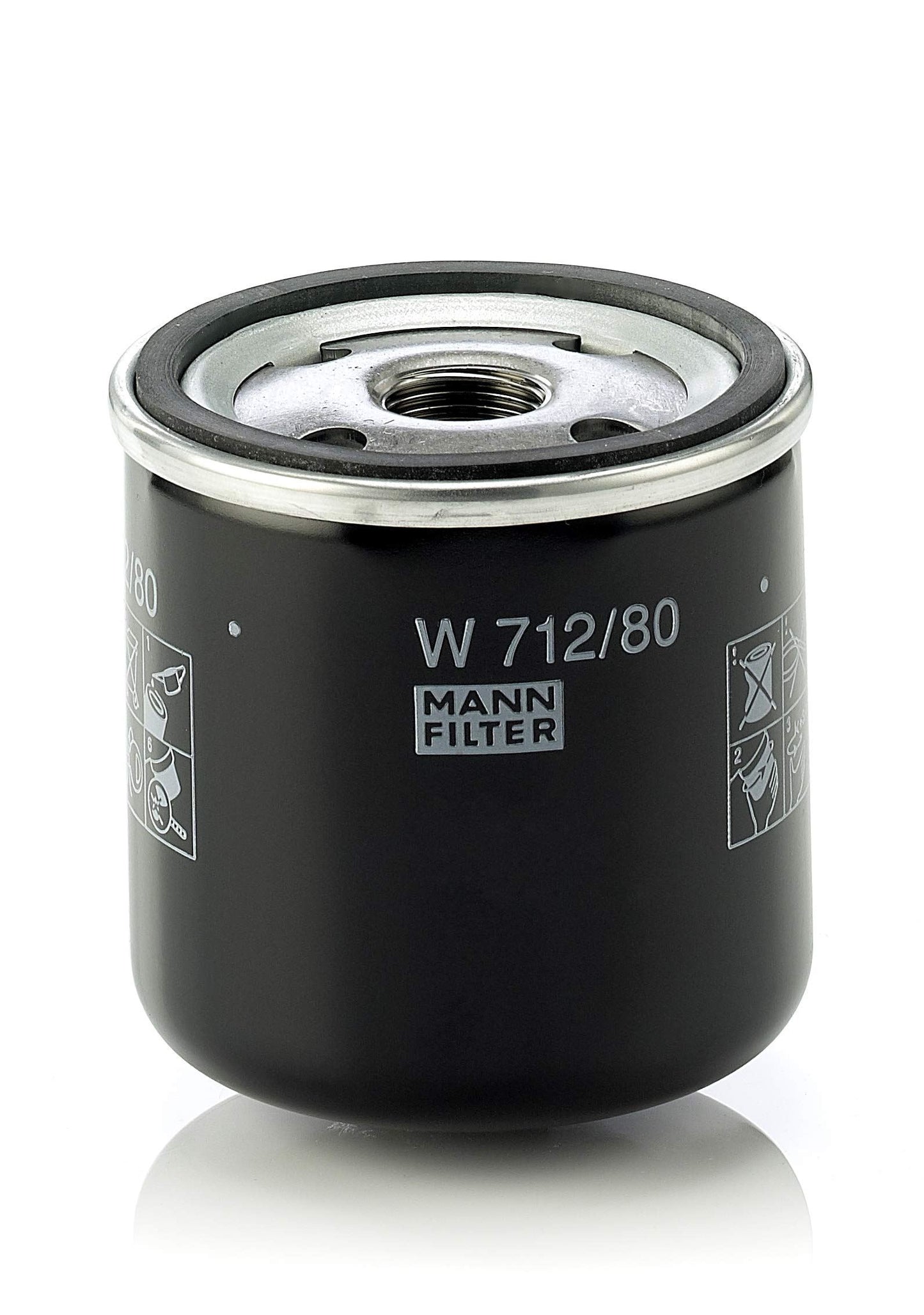 MANN-FILTER W 712/80 Filtro de aceite del motor