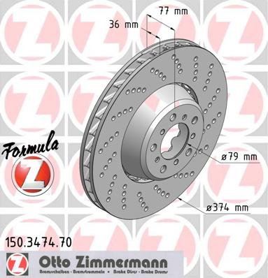Zimmermann 150347470 (Pack of 2)