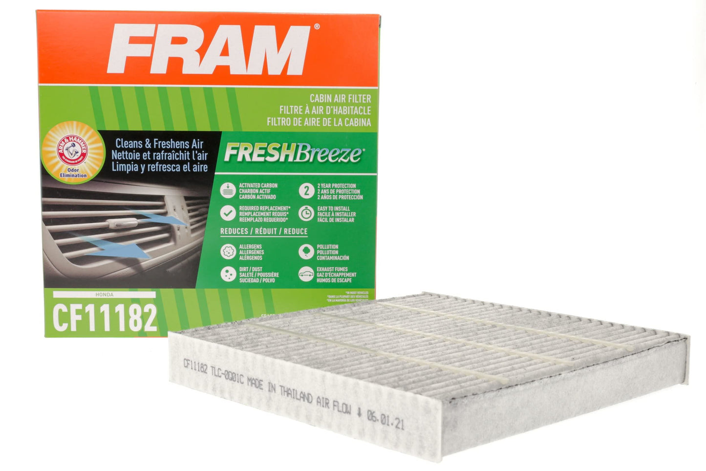Filtro de aire de cabina Fram CF11182