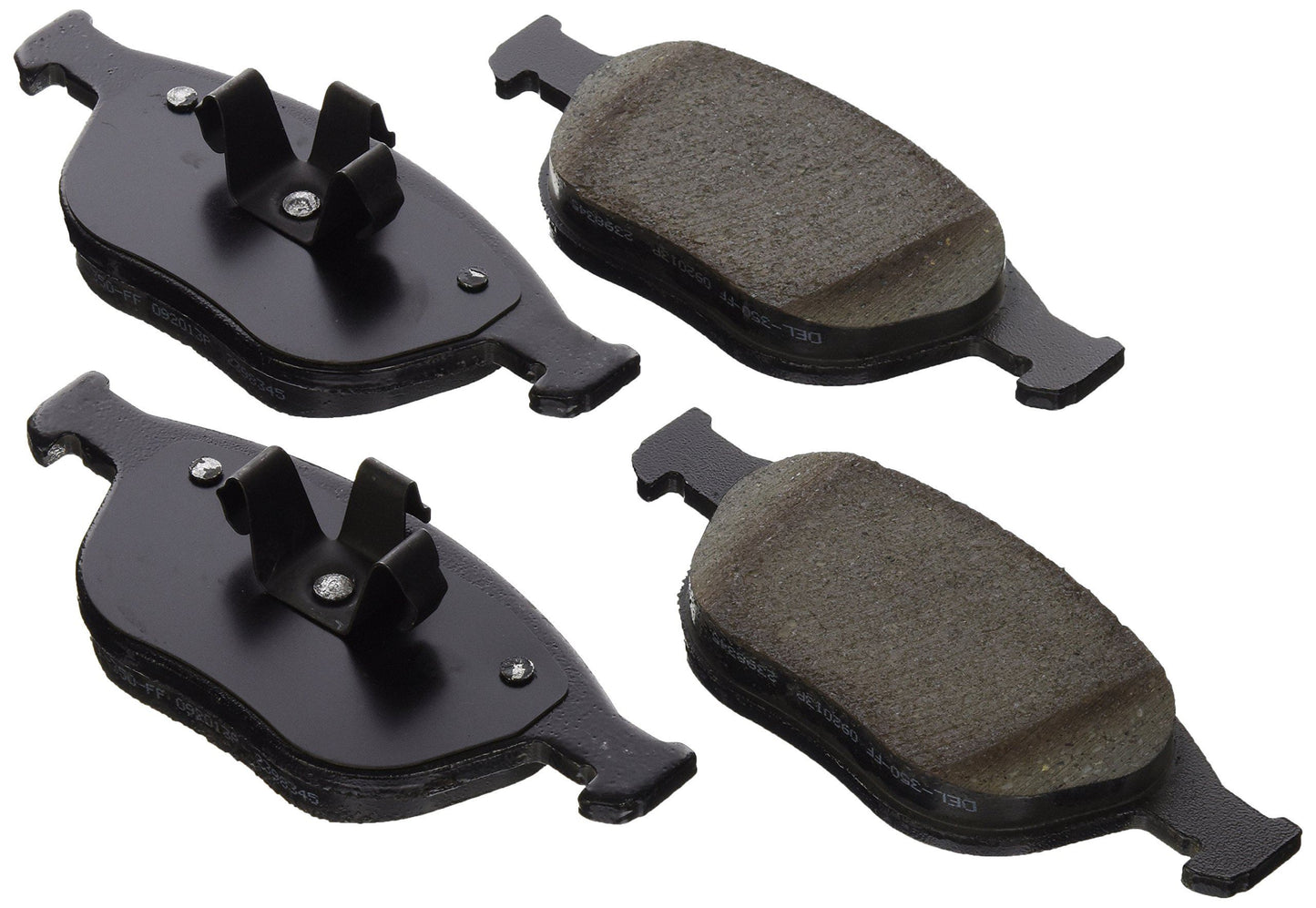 ACDelco Professional Durastop 17D970C Jeu de plaquettes de frein à disque