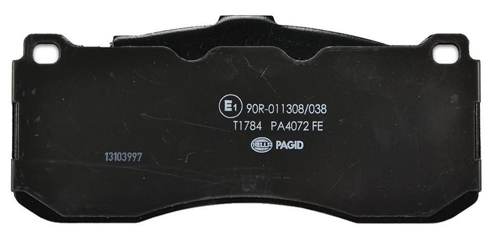Hella-PAGID 355014041 Jeu de plaquettes de frein à disque
