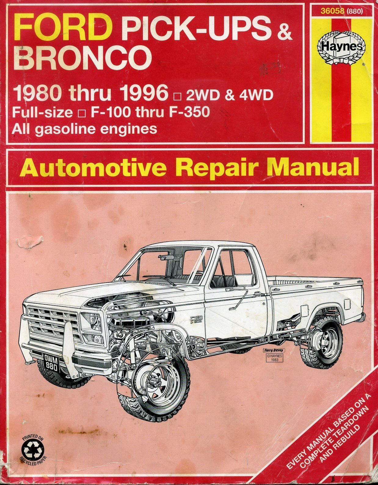 Haynes Publications 36058 Repair Manual
