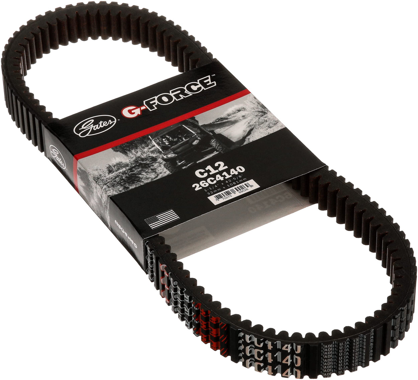 Gates 26C4140 Automatic Continuously Variable Transmission (CVT) Belt