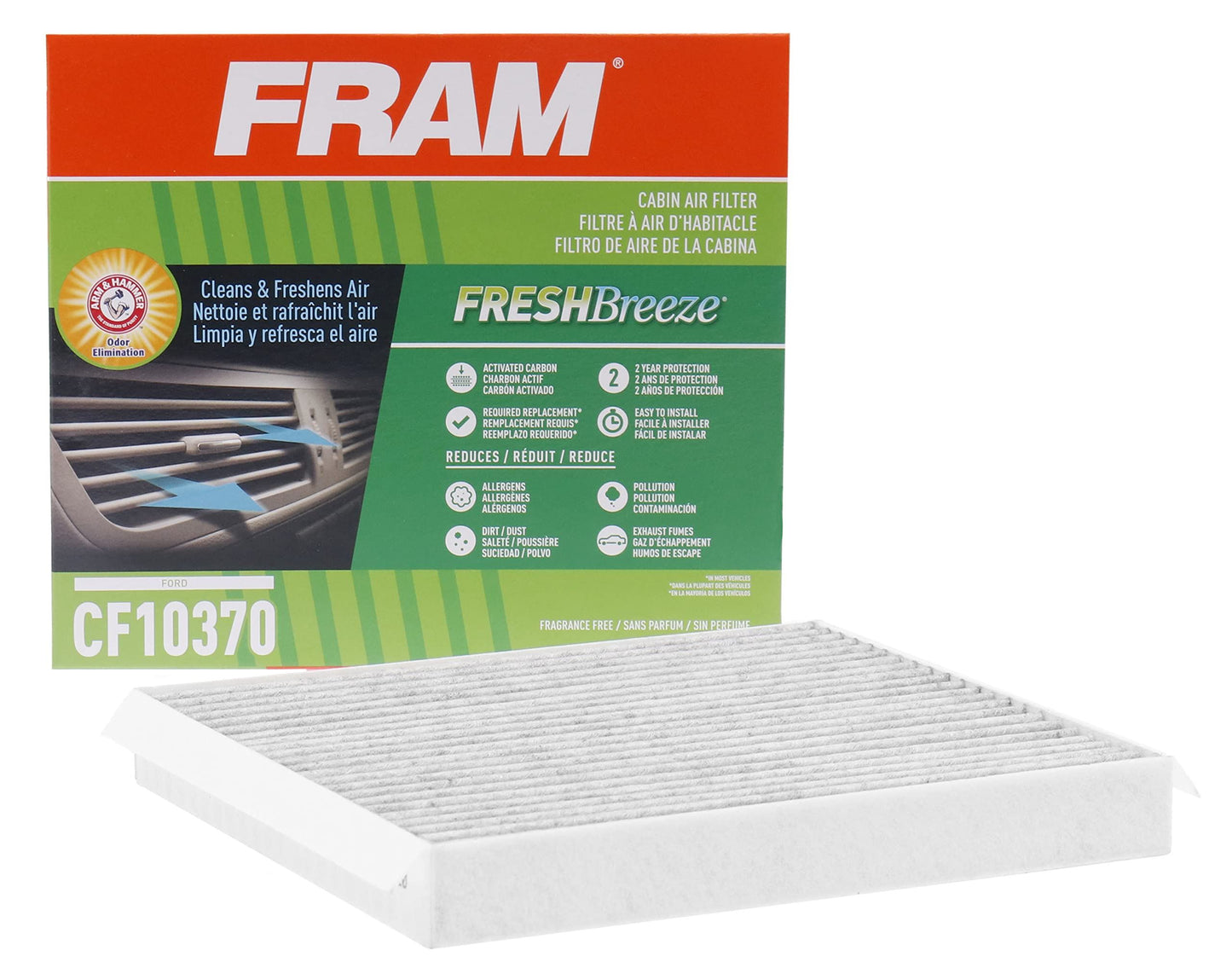 Filtre à air d'habitacle Fram CF10370