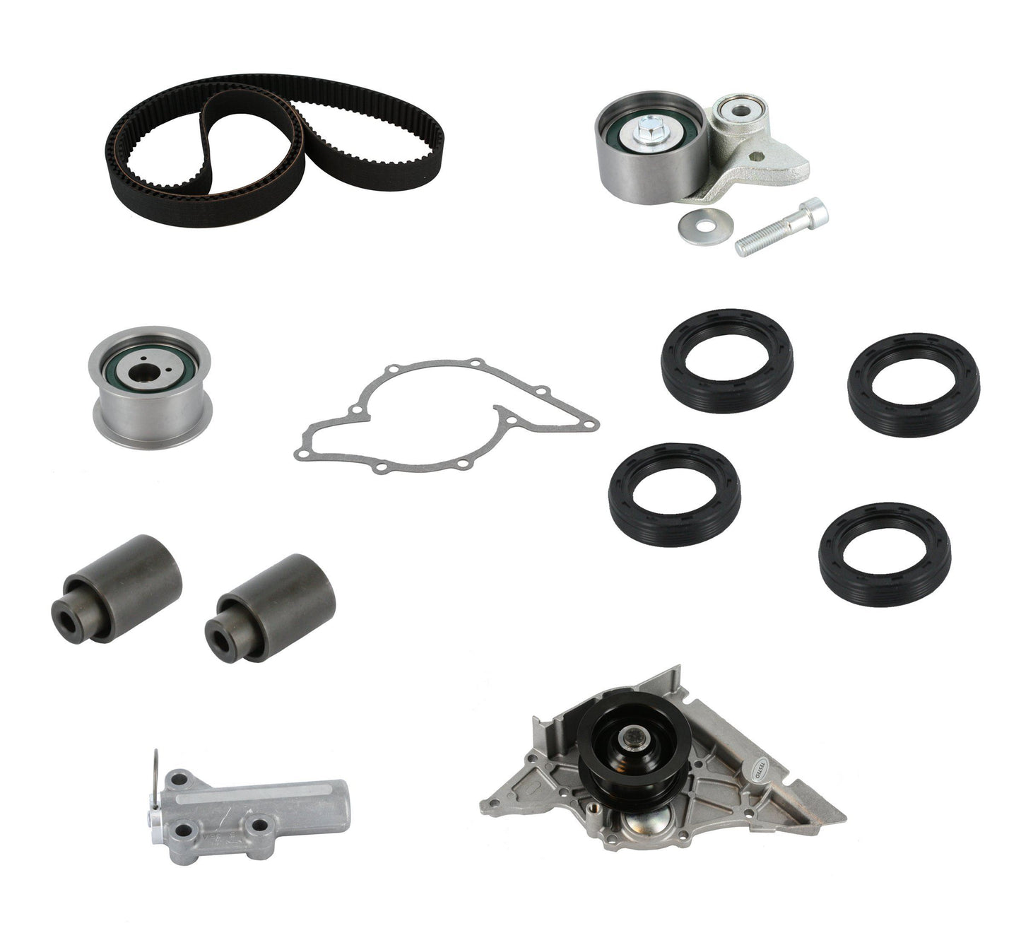 CRP PP297LK3 Kit de correa de distribución del motor con bomba de agua