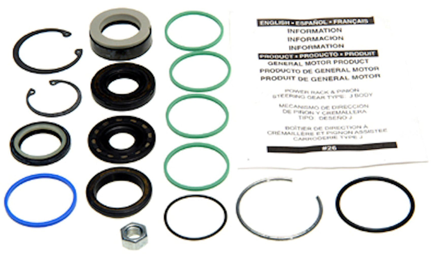 Edelmann 8628 Kit de sellos de piñón y cremallera