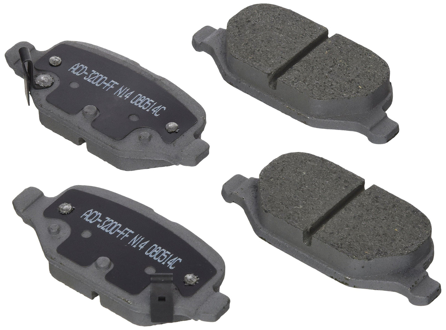 ACDelco Advantage 14D1569CH Jeu de plaquettes de frein à disque