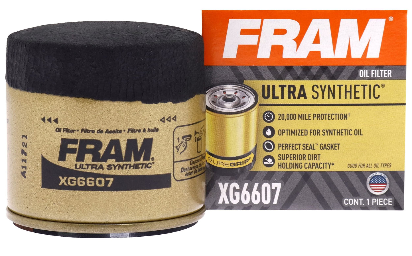 Filtre à huile moteur Fram XG6607