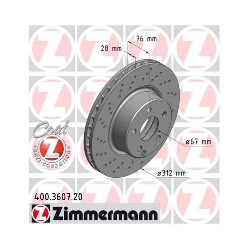 Zimmermann 400360720 (Pack of 2)