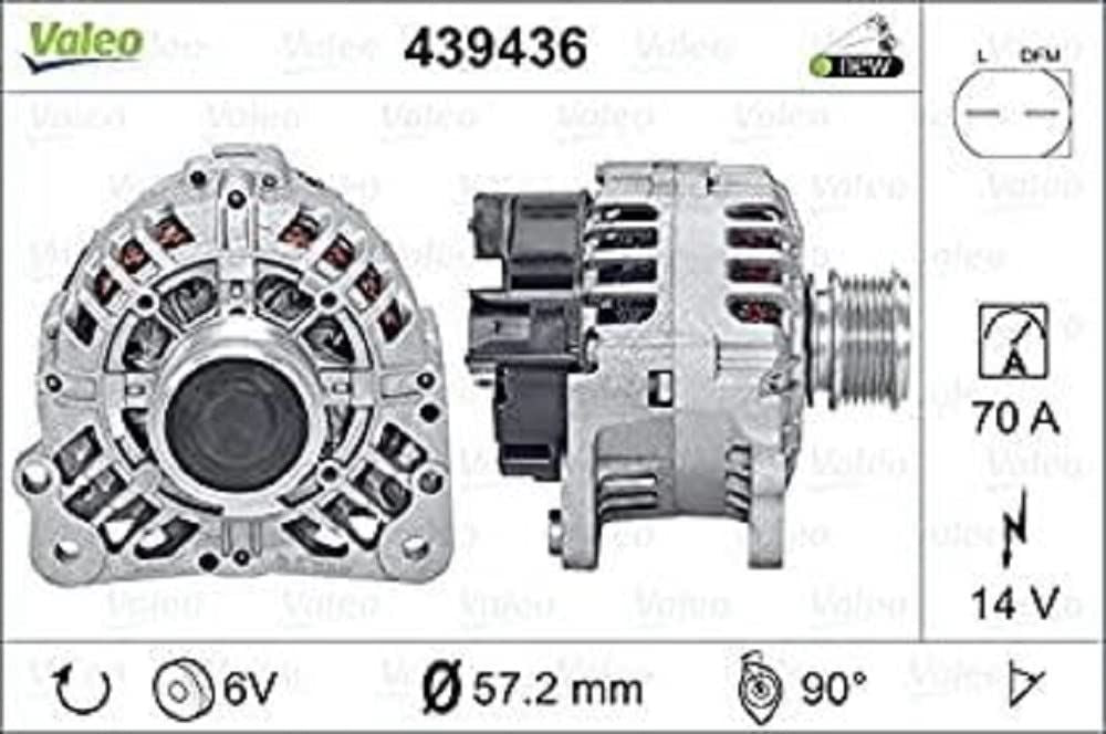 Alternador Valeo 439436