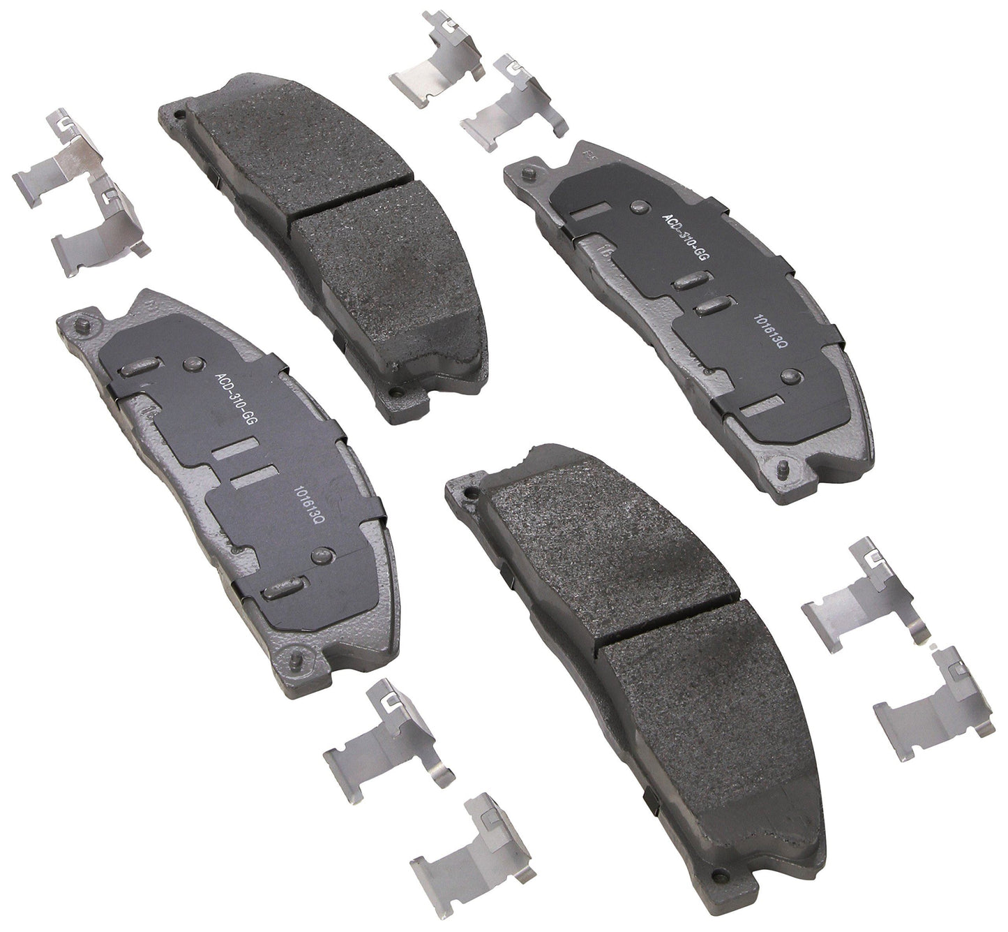 Juego de pastillas de freno de disco ACDelco Advantage 14D1611CH