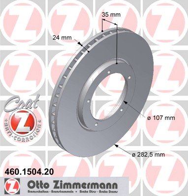 Zimmermann 460150420 (Pack of 2)