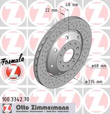 Zimmermann 100334270 (Pack of 2)