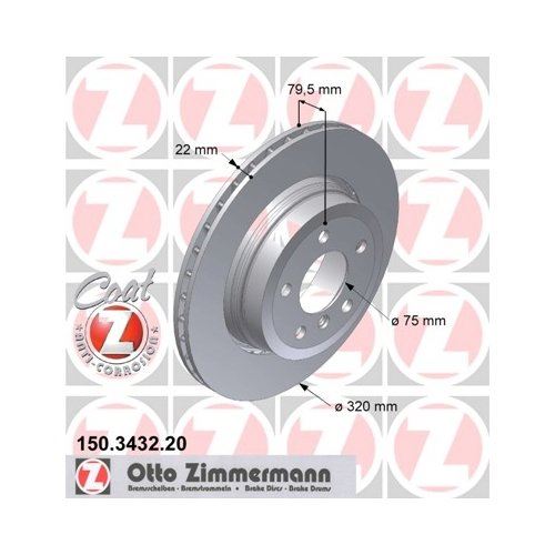 Zimmermann 150343220 (Pack of 2)