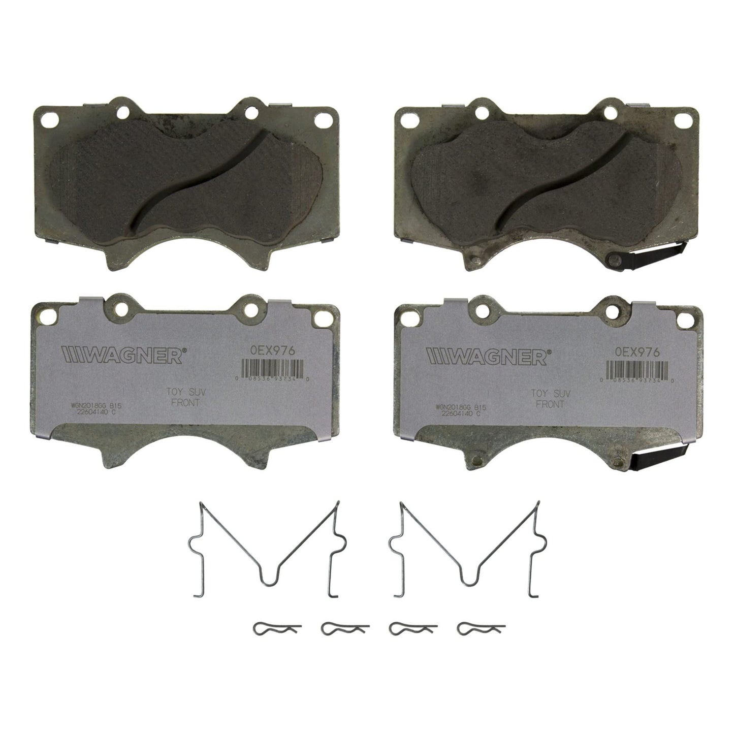 Wagner OEX976 Disc Brake Pad Set