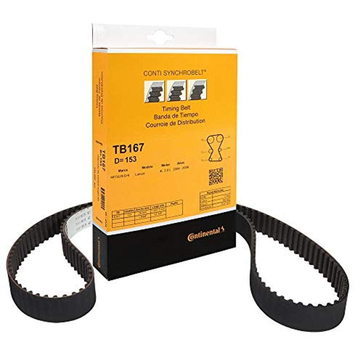 Courroie de distribution moteur CRP TB167