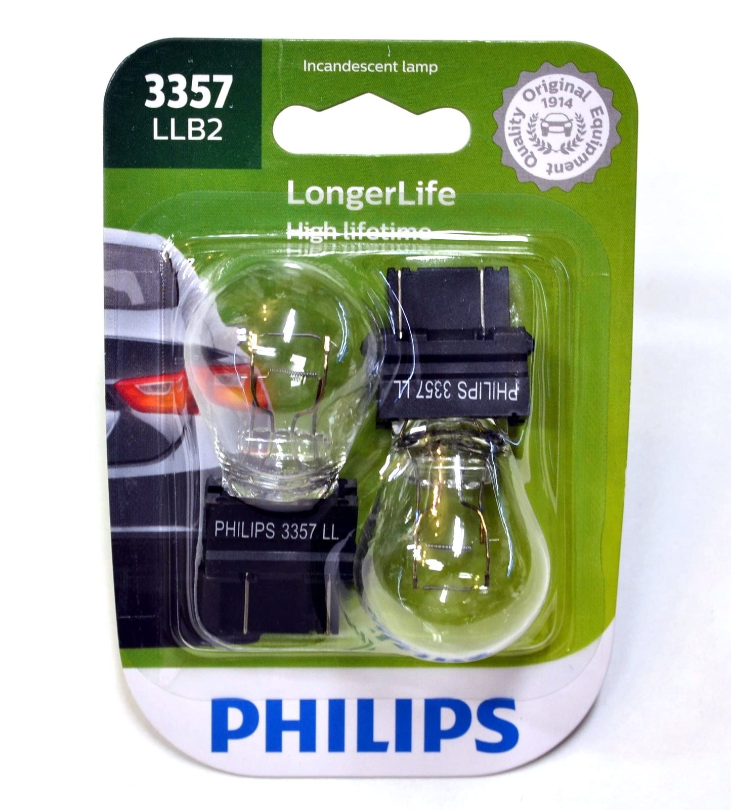 Philips 3357LLB2 Side Marker Light Bulb