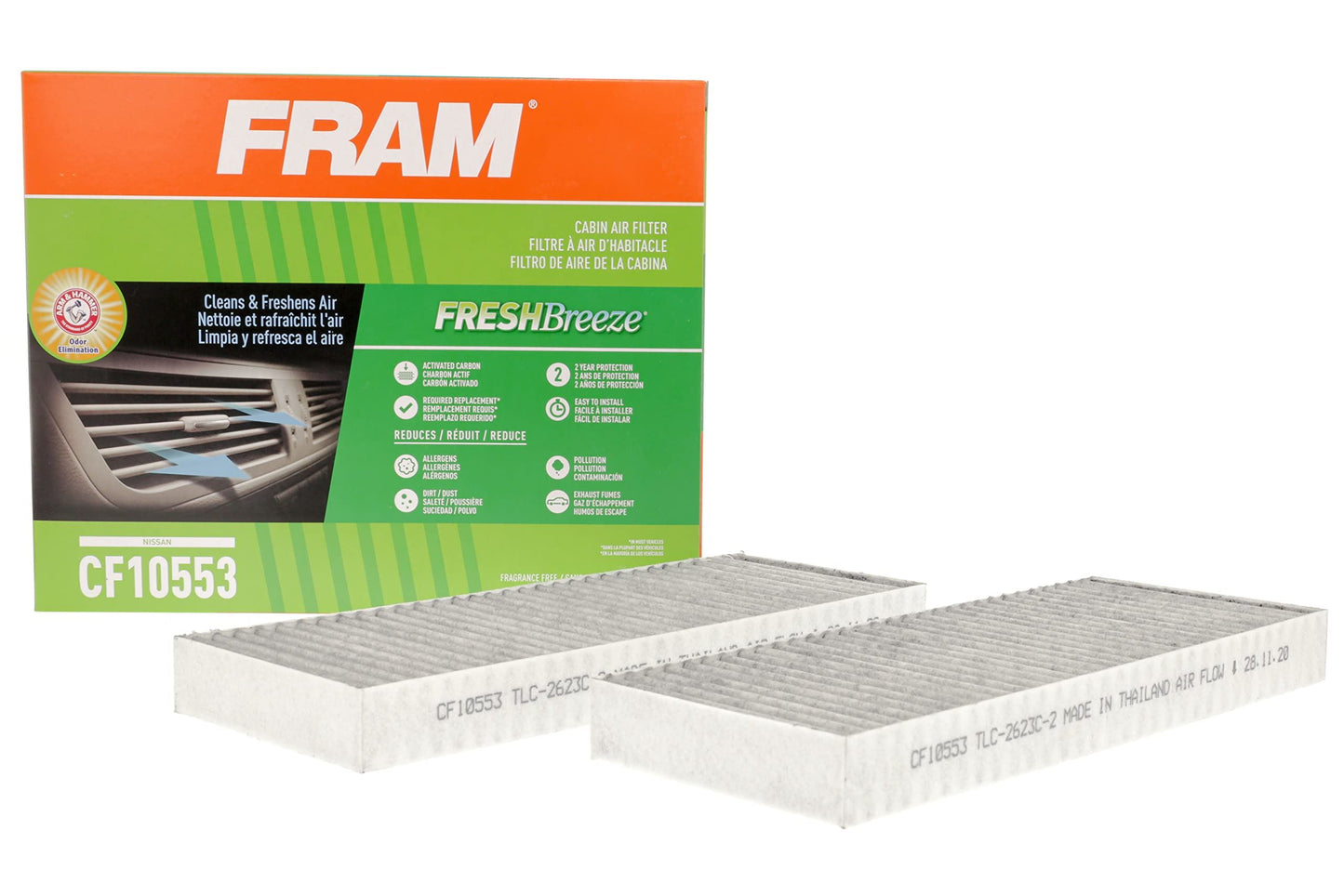 Filtro de aire de cabina Fram CF10553