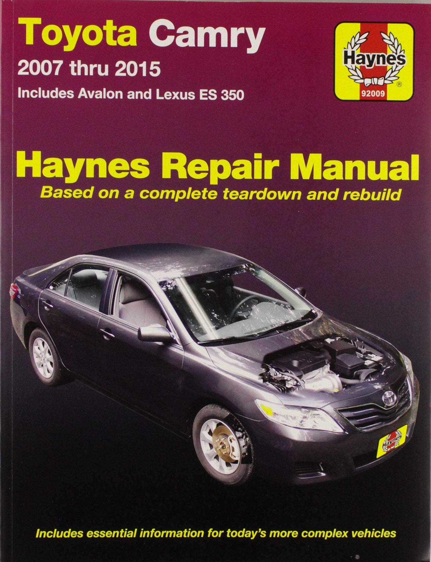 Publicaciones Haynes 92009 Manual de reparación