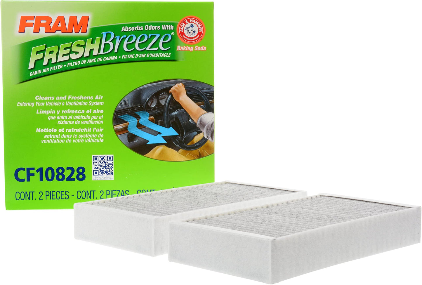Fram CF10828 Filtro de aire de cabina